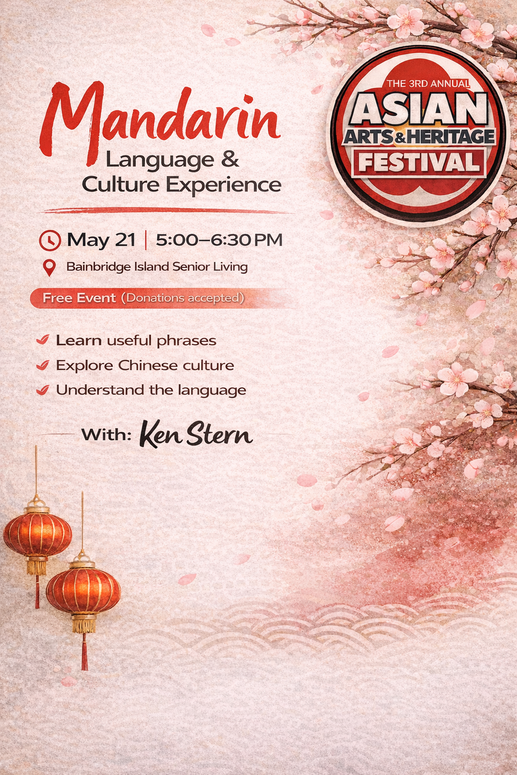 Mandarin Language & Culture Experience featured image